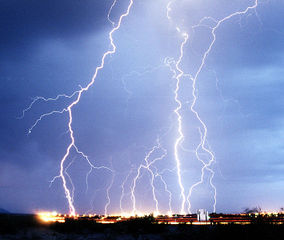 Lightning.[2]