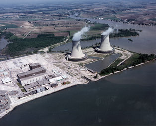 Nuclear power plant.[3]