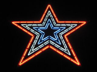 Neon lights.[5]