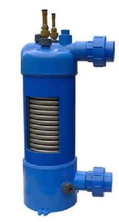 Swimming pool heat exchanger.[5]