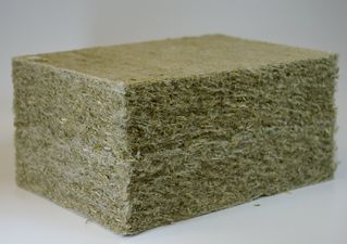 Figure 4. Hemp insulation (natural fiber)[6]