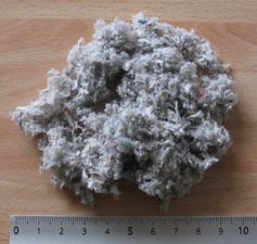 Figure 3. Cellulose insulation[5]