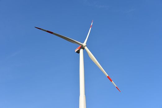 Figure 2. Wind is a resource, although it is difficult to "quantify" so generally resources are used to refer to fossil fuels.[4]